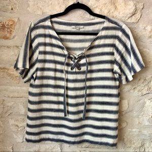 Madewell Sailor Stripe Top - size Small